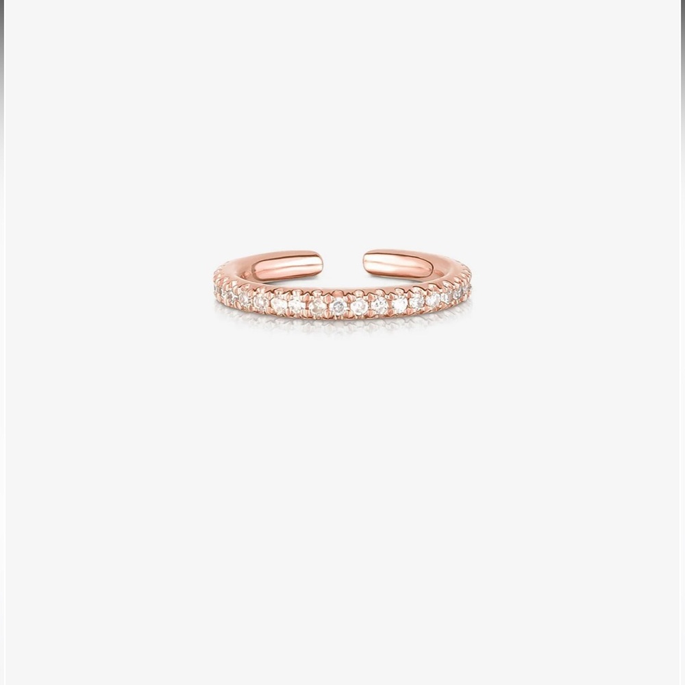 Ring Concierge Rose Gold Diamond Ear Cuff